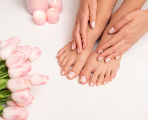 The,Picture,Of,Female,Legs,And,Hands,After,Pedicure,And
